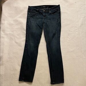 American Eagle Outfitters Women's Deep Indigo Skinny Jeans